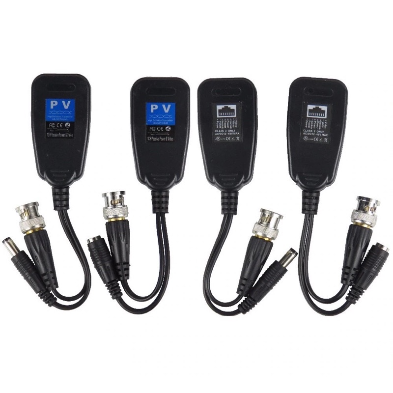Video balun kèm nguồn PV 1080 - bộ 2 cái