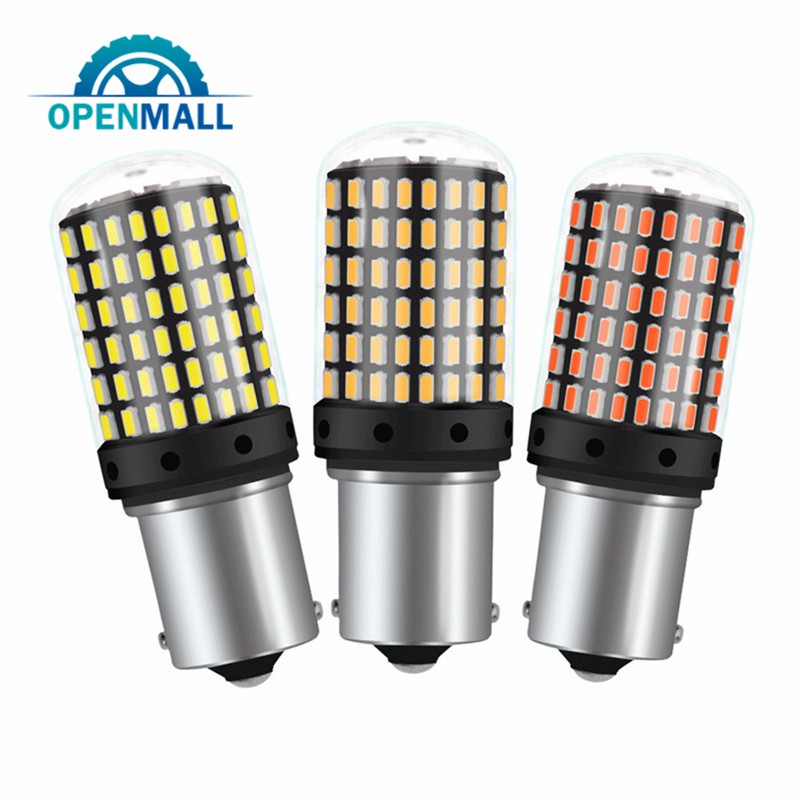 Bóng đèn LED 12-24V 3014 1156 144smd BA15S cho xe hơi