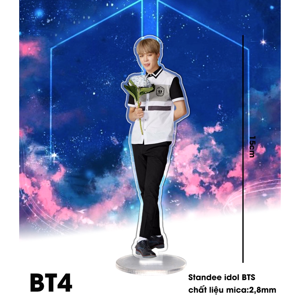 Standee BTS dễ thương không chịu nổi
