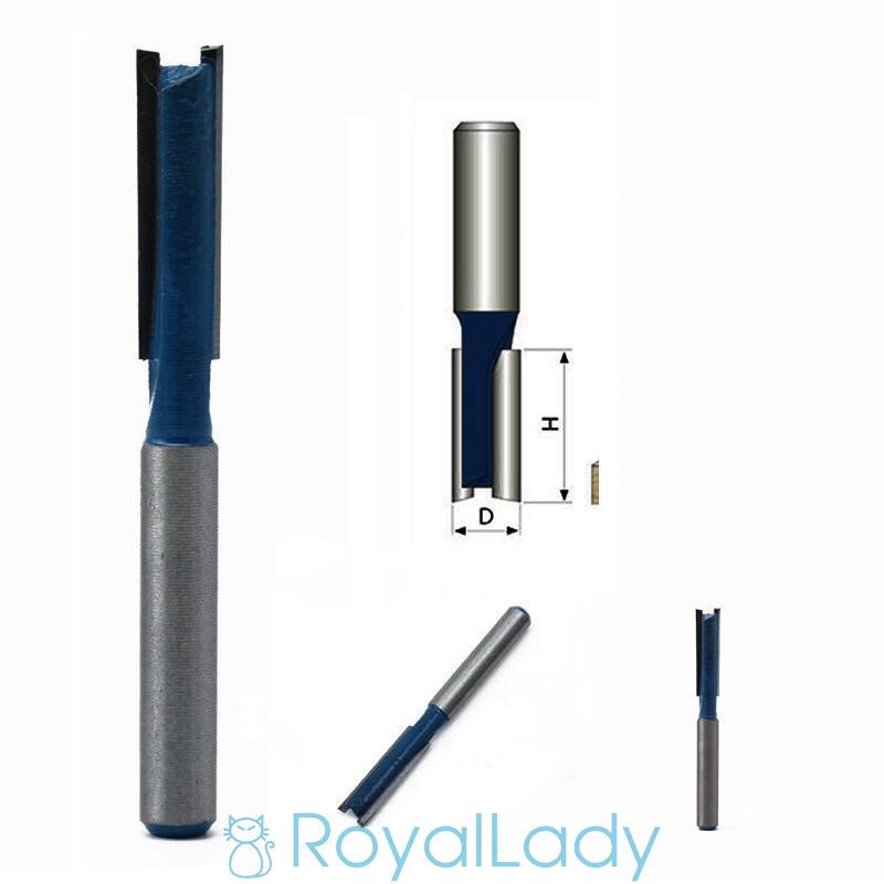 Mũi phay gỗ thẳng 1/4"