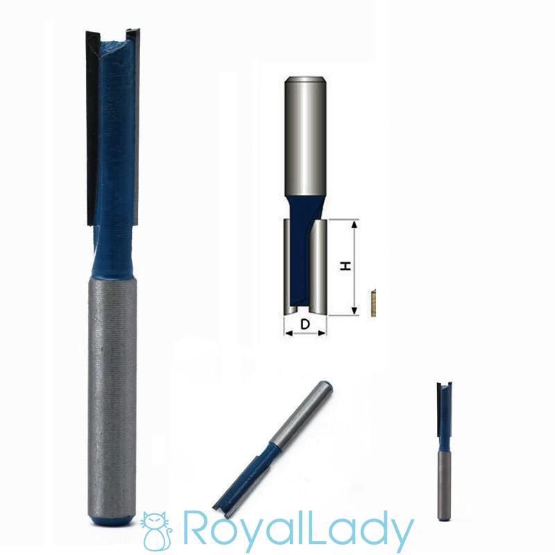 Mũi phay gỗ thẳng 1/4"
