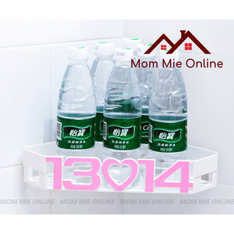 Kệ nhà tắm, nhà bếp dán tường kiểu chữ ý nghĩa - E005