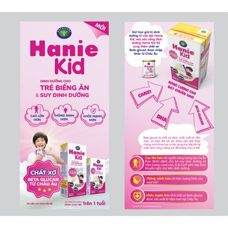 Lốc Sữa Pha Sẵn Hanie Kid 180ml (180ml x 4 hộp)