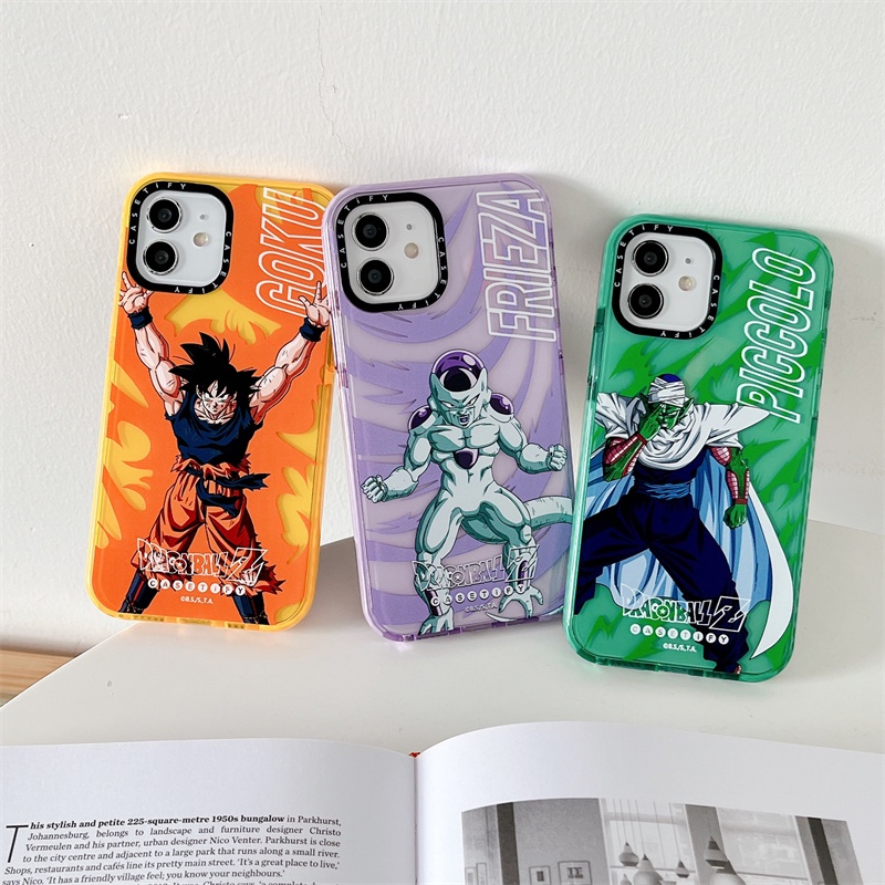 Ốp Điện Thoại Silicone TPU Mềm Chống Sốc In Hình Dragon Ball Cho iPhone 7 8 Plus X XS MAX XR 13 11 12 Pro