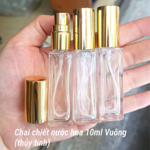 Combo 10 chai chiết nước hoa 10ml ( loại dày đẹp )