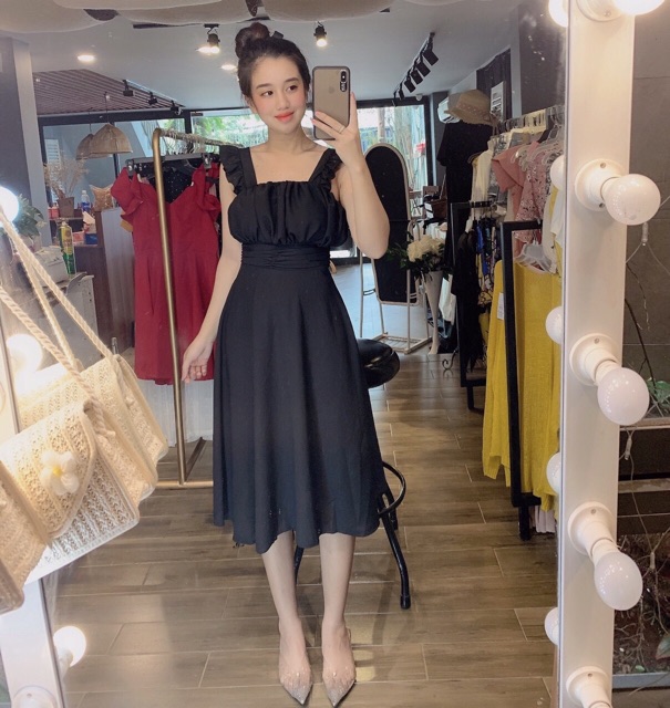 Đầm cánh tiên có mút ngực khóa kéo lưng | BigBuy360 - bigbuy360.vn