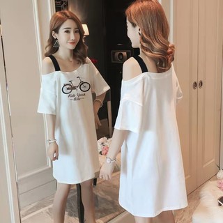 (PE004) VÁY SUÔNG TRỄ VAI