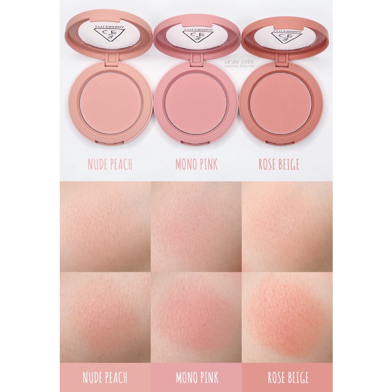 Phấn má hồng 3CE Mood Recipe Face Blusher