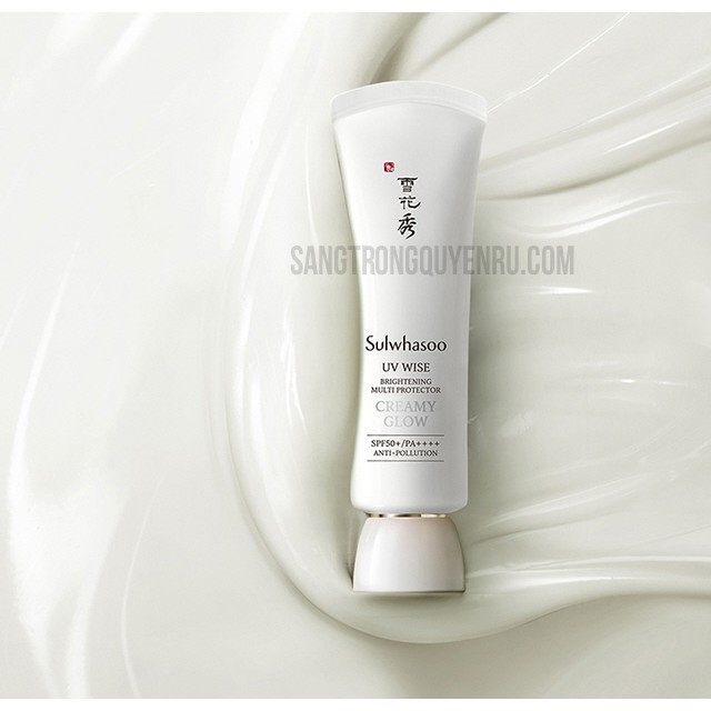 Kem Chống Nắng Trắng Da Sulwhasoo Creamy Glow SPF50+/PA ++++ 10ml