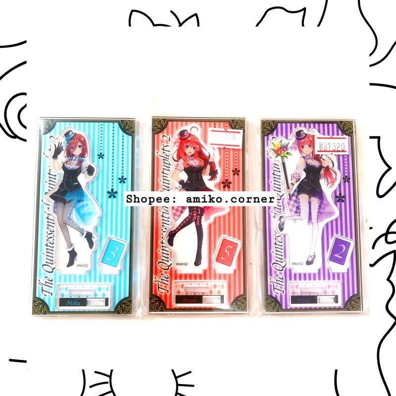 Mô hình standee acrylic Nhà có 5 nàng dâu hàng chính hãng