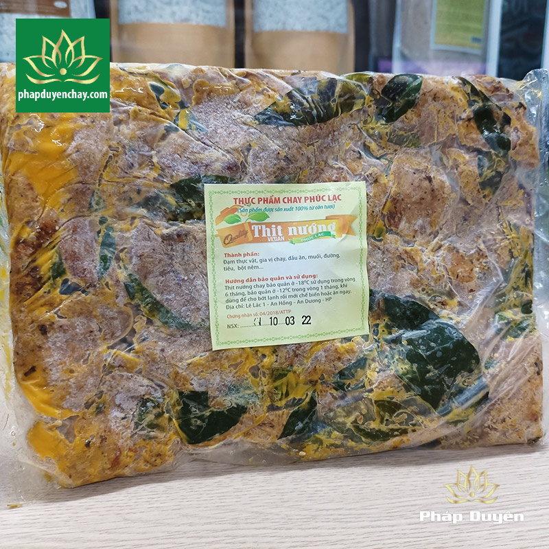Thực Phẩm Chay - Chả Nướng Chay Mắc Mật, 500g