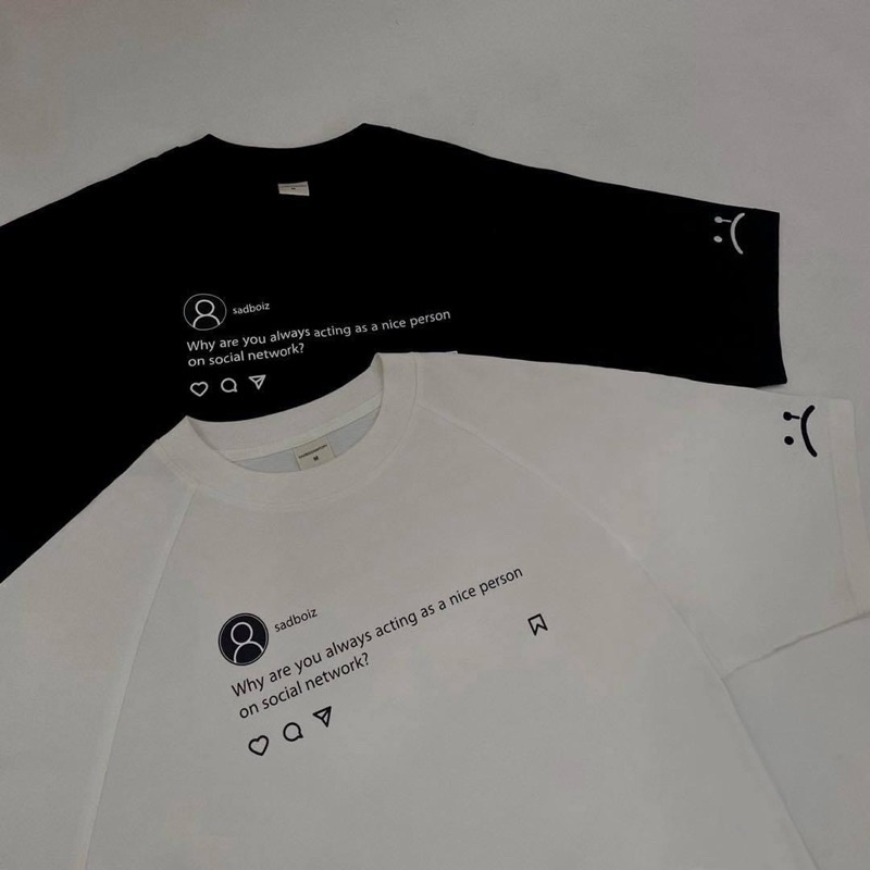 [HÀNG CHÍNH HÃNG] ÁO THUN SADBOIZ SADSTAGRAM TEE | BigBuy360 - bigbuy360.vn