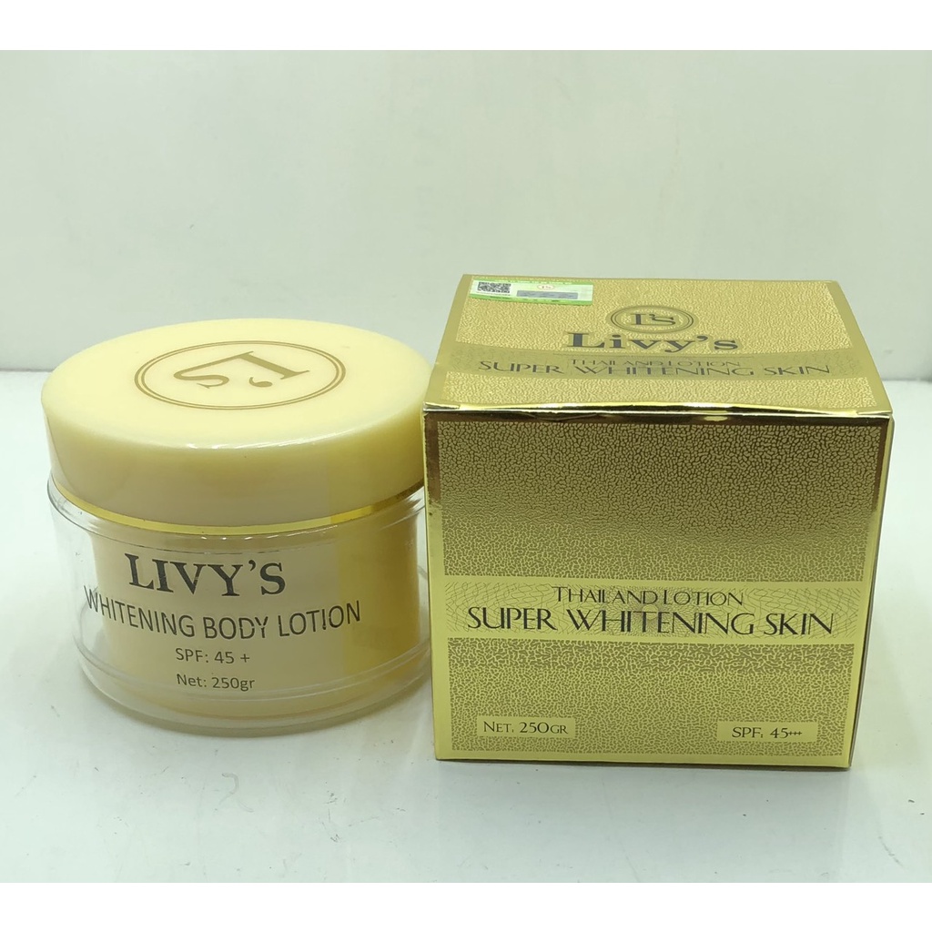 KEM DƯỠNG TRẮNG TOÀN THÂN KEM BODY LIVYS WHITENING 250g