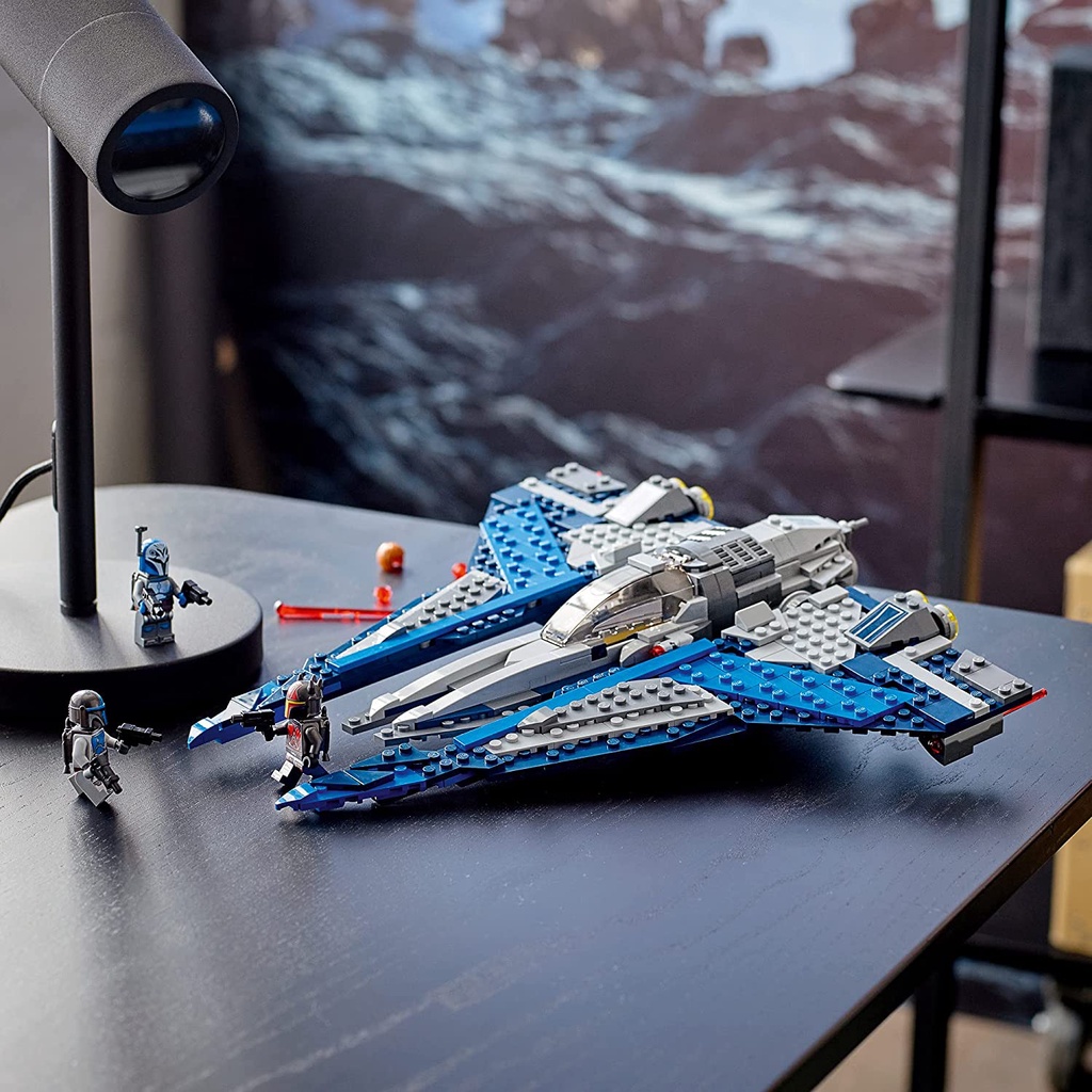 Lego Star Wars 75316 - Mandalorian Starfighter - Bộ xếp hình Lego Phi thuyền Mandalorian
