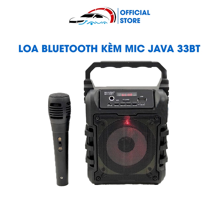 [TẶNG 1 HOẶC 2 MIC KARAOKE CÓ VANG 100K] Loa Kẹo Kéo Karaoke Bluetooth Mini - vi tính