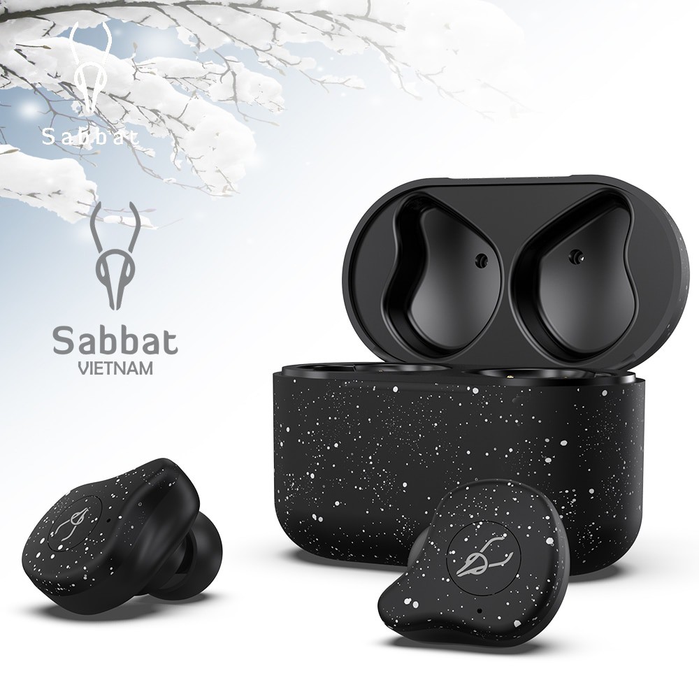 Tai nghe bluetooth không dây Sabbat E12 ultra phiên bản Snow white