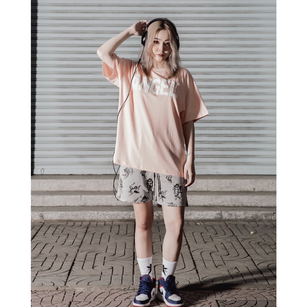 ANGEL LOGO TEES/ POWDER PINK | BigBuy360 - bigbuy360.vn