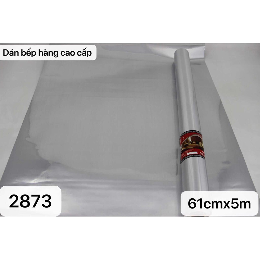 Giấy Dán Tường ,Dán Bếp Sẵn Keo Tráng Nhôm Chịu Nhiệt