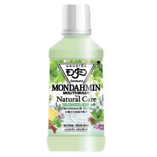 Nước Súc Miệng Mondahmin Natural Care giúp hơi thở thơm mát chiết xuất hoa quả thiên nhiên làm sạch sâu kẽ răng 800