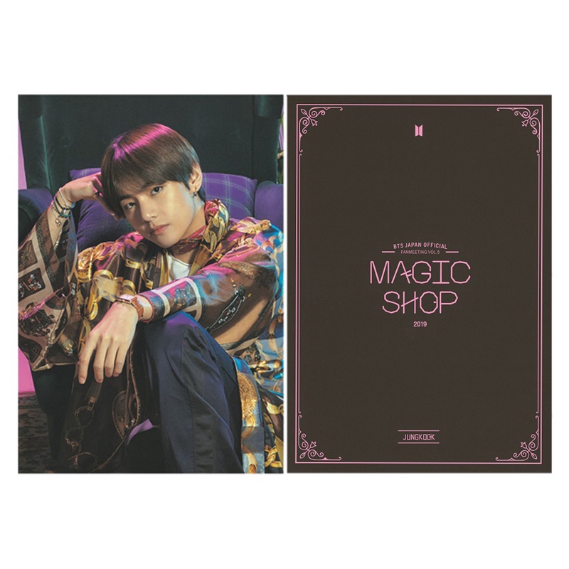 Poster Treo Tường In Hình Nhóm Nhạc Kpop Bts Fm5 Dễ Thương