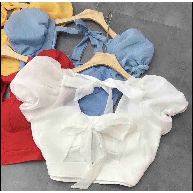 ÁO CROPTOP CÓ MÚT NGỰCHÓT