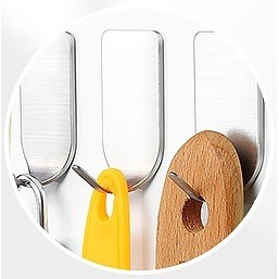 Móc Dính Tường, Móc Inox Dán Tường Siêu Dính, Móc Giá Rẻ, Móc Treo Đồ Đa Năng, Chắc Chắn, Tiện Dụng Kingler 2001