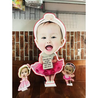 Chibi trang trí sinh nhật cho bé cao 1m