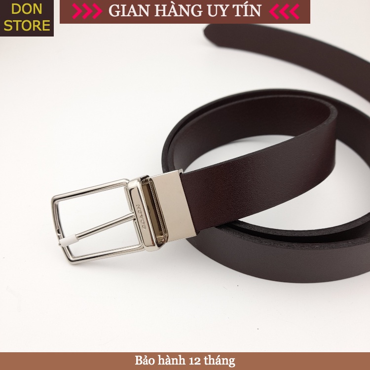 [COACH 2.8CM] Thắt Lưng Nữ Cao Cấp Xuất Mỹ Bản 2.8cm Chất Liệu Da Bò Thật Nguyên Miếng (BH 12 THÁNG)