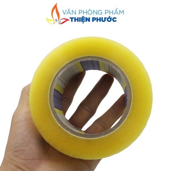 Băng keo trong 4.8cm Angles dán thùng dày 1.3kg-1.8kg-2kg độ dính 50MIC THIỆN PHƯỚC