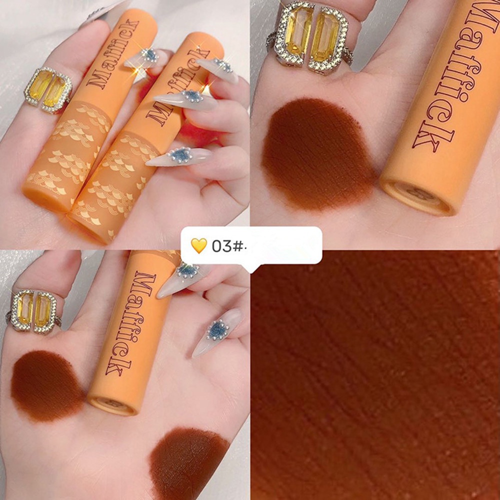 [Hàng mới về] Son lì mềm mịn như nhung chống thấm nước và lâu trôi