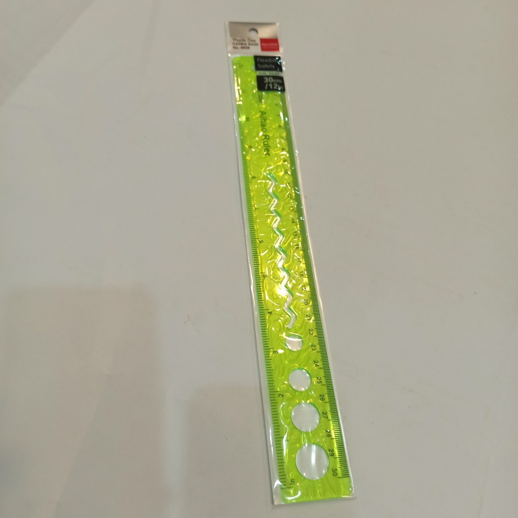 Thước kẻ dẻo Aihao dài 30cm không sợ gãy