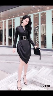 Thắt lưng phối đầm ba sản phẩm