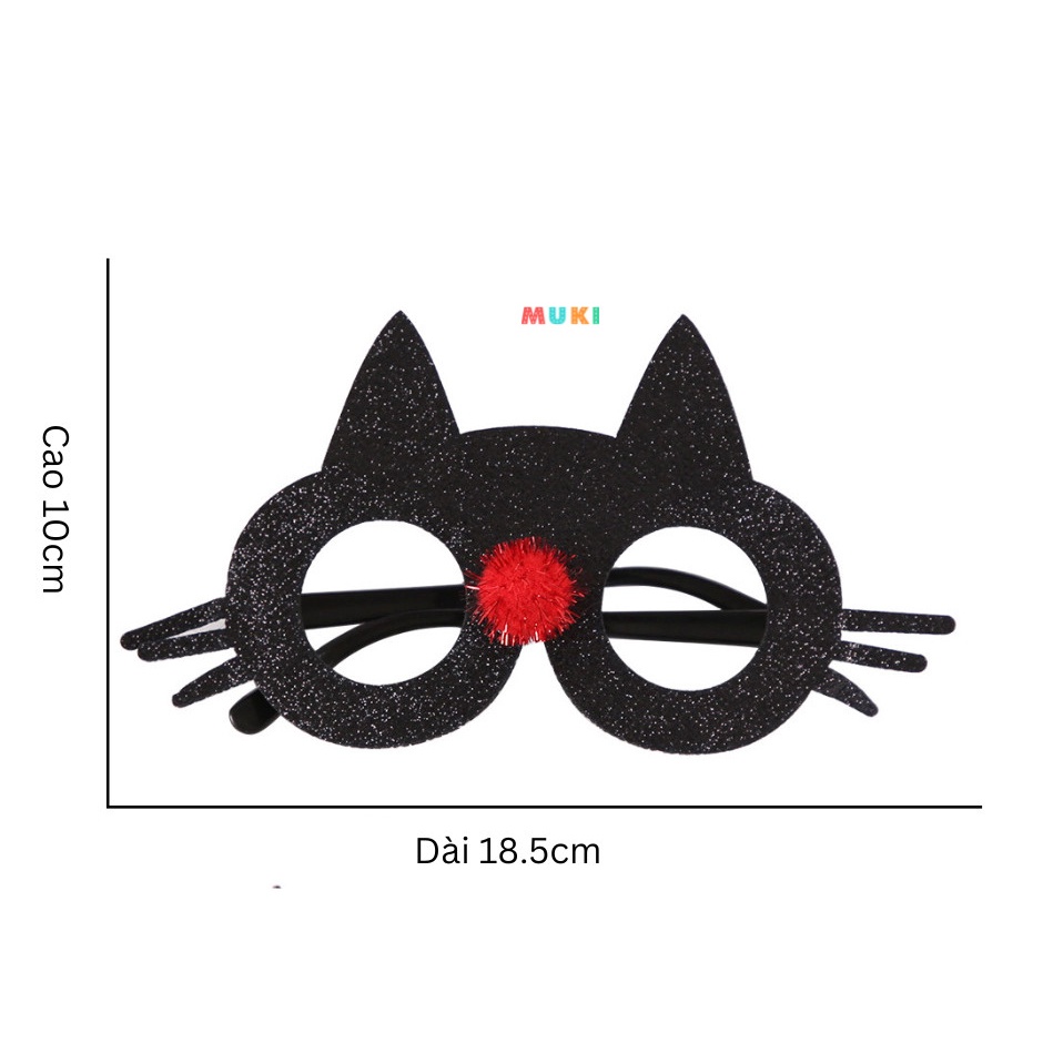 Kính đeo thời trang chủ đề Halloween