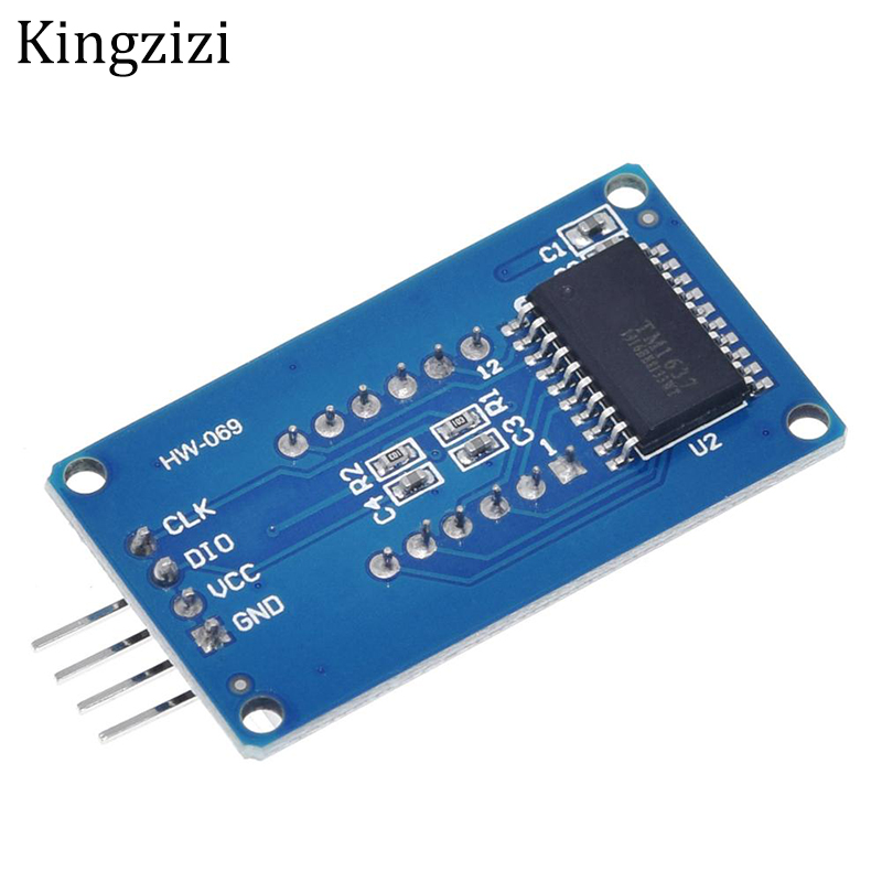 Mô đun hiển thị màn hình kỹ thuật số 4 Bit Tm1637 7 4 chữ số đèn LED