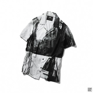 Áo Sơ Mi Nam In HT Street Thời Trang, Vải Cotton Lụa, INF SM005198, SOMEHOW