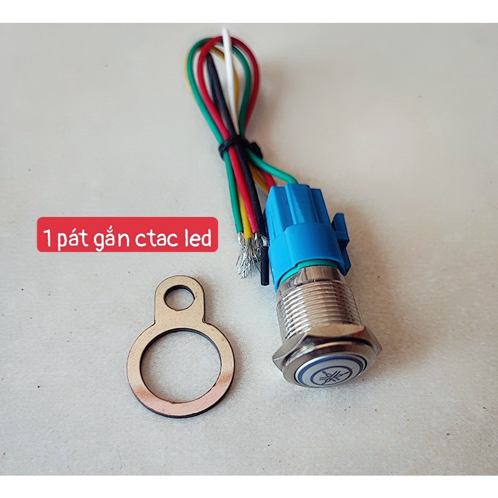 Pát Gắn Công Tắc led chất liệu Inox 304