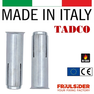 Tắc kê nở thép tap friulsider m8,m10,m12,m16 dạng bulong nở đóng