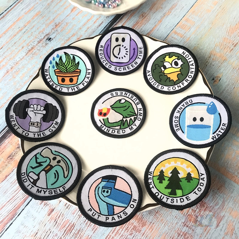 Set 1 / 3 Miếng Vá Ủi Quần Áo Hình Độc Đáo 4.8cm