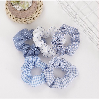 Dây buộc tóc, cột tóc scrunchies dễ thương