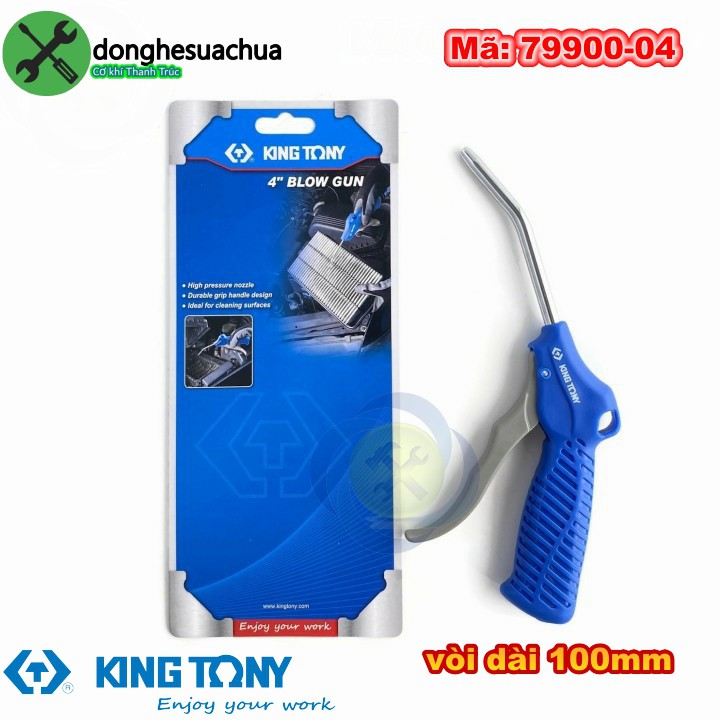 Súng xịt hơi Kingtony 79900-04 4inch vòi xịt 100mm