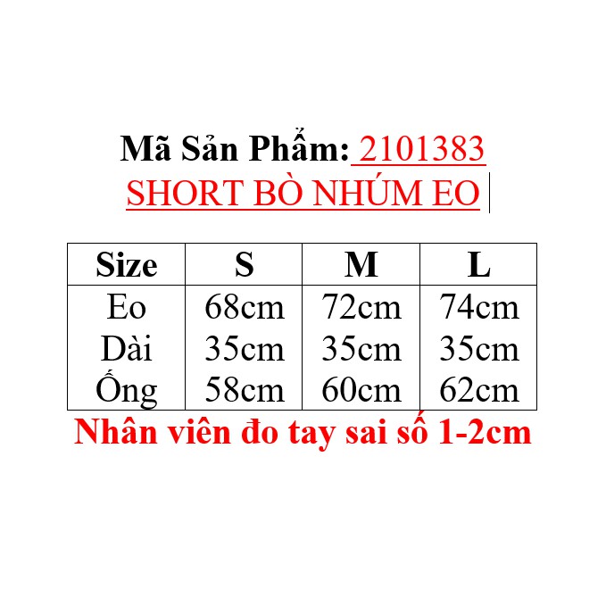 2101383 Quần short jeans nữ ulzzang cạp cao màu xanh nhạt có size