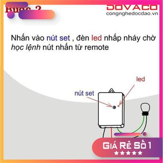 Công tắc điều khiển từ xa RC5H ( bao gồm điều khiển )