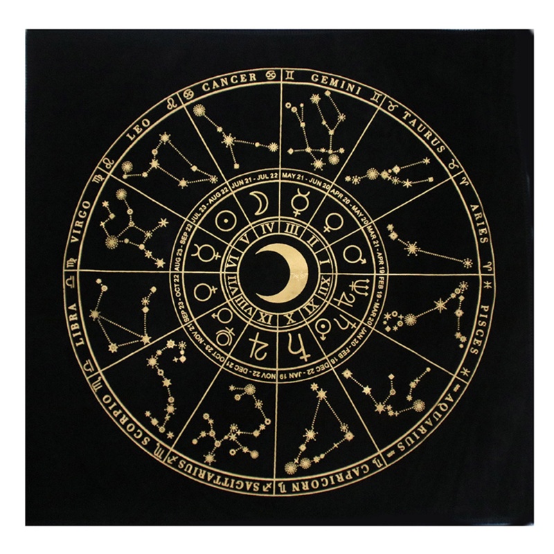 Khăn Trải Bàn Họa Tiết Hình Học Kích Thước 49x49cm