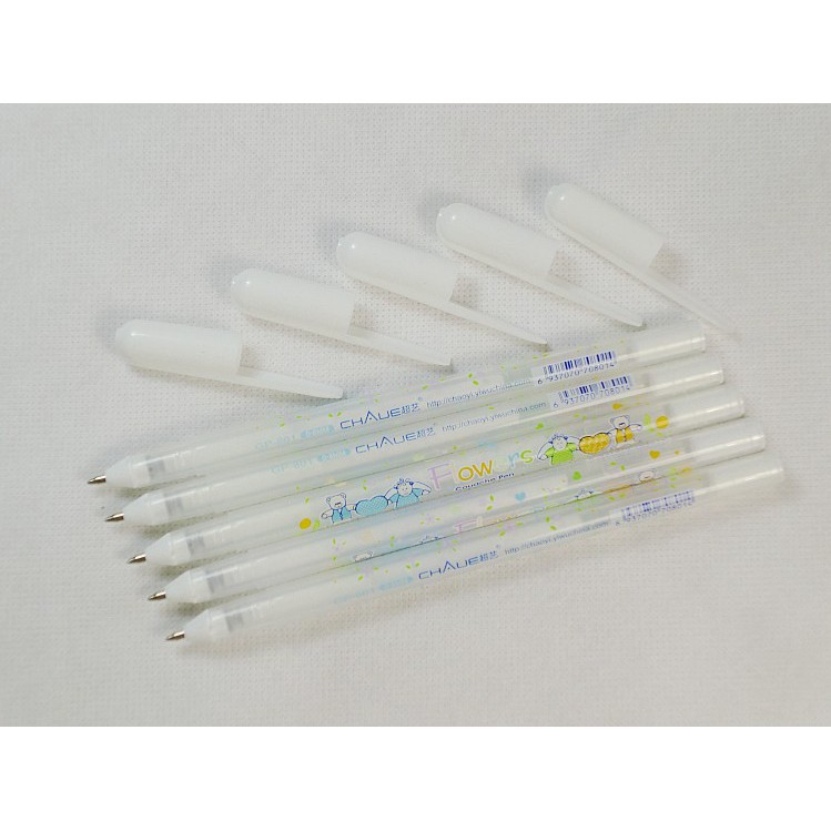 Bút gel trắng nghệ thuật ngòi 0.8mm viết chữ, vẽ tranh độc đáo BMBooks
