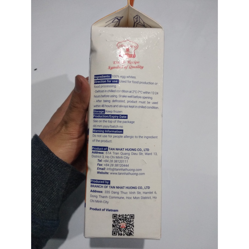 Lòng Trắng Trứng Thanh Trùng 1kg