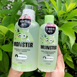Nước tẩy trang Monster Micellar Cleasing Water