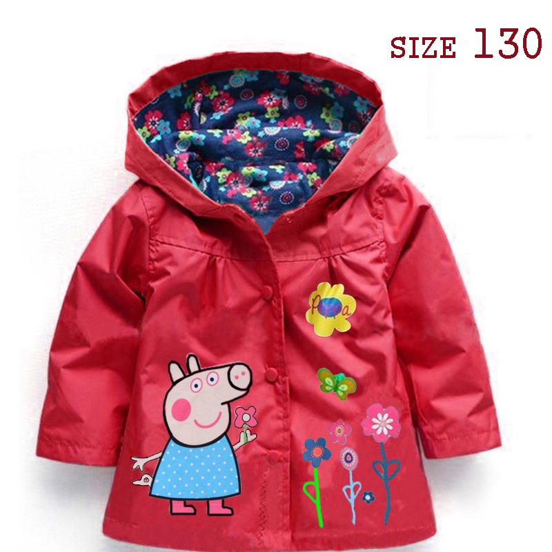 Áo Mưa Có Mũ Trùm Thiết Kế Dễ Thương Cho Bé Từ 2-10 Tuổi