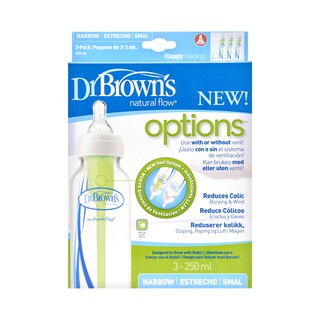 BÌNH SỮA DR.BROWN 250ML CỔ HẸP NHỰA PP