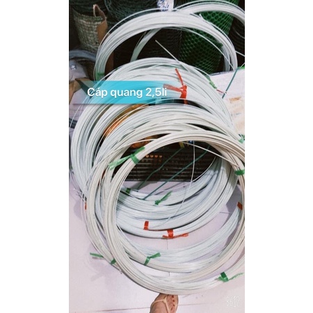 Nan cáp quang 5-10m làm diều mini, làm đuôi diều,làm nan lồng chim