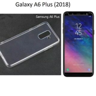 Bộ 2 kính cường lực cho Samsung A6 plus tặng ốp dẻo cao cấp